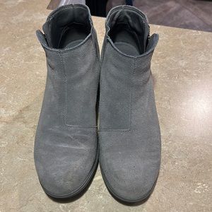 Sorel Evie Zip Bootie Gray 11